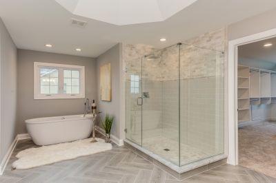 Elegant Walk-In Shower